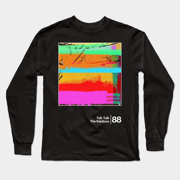 Talk Talk - The Rainbow / Minimal Style Graphic Artwork Design Long Sleeve T-Shirt by saudade